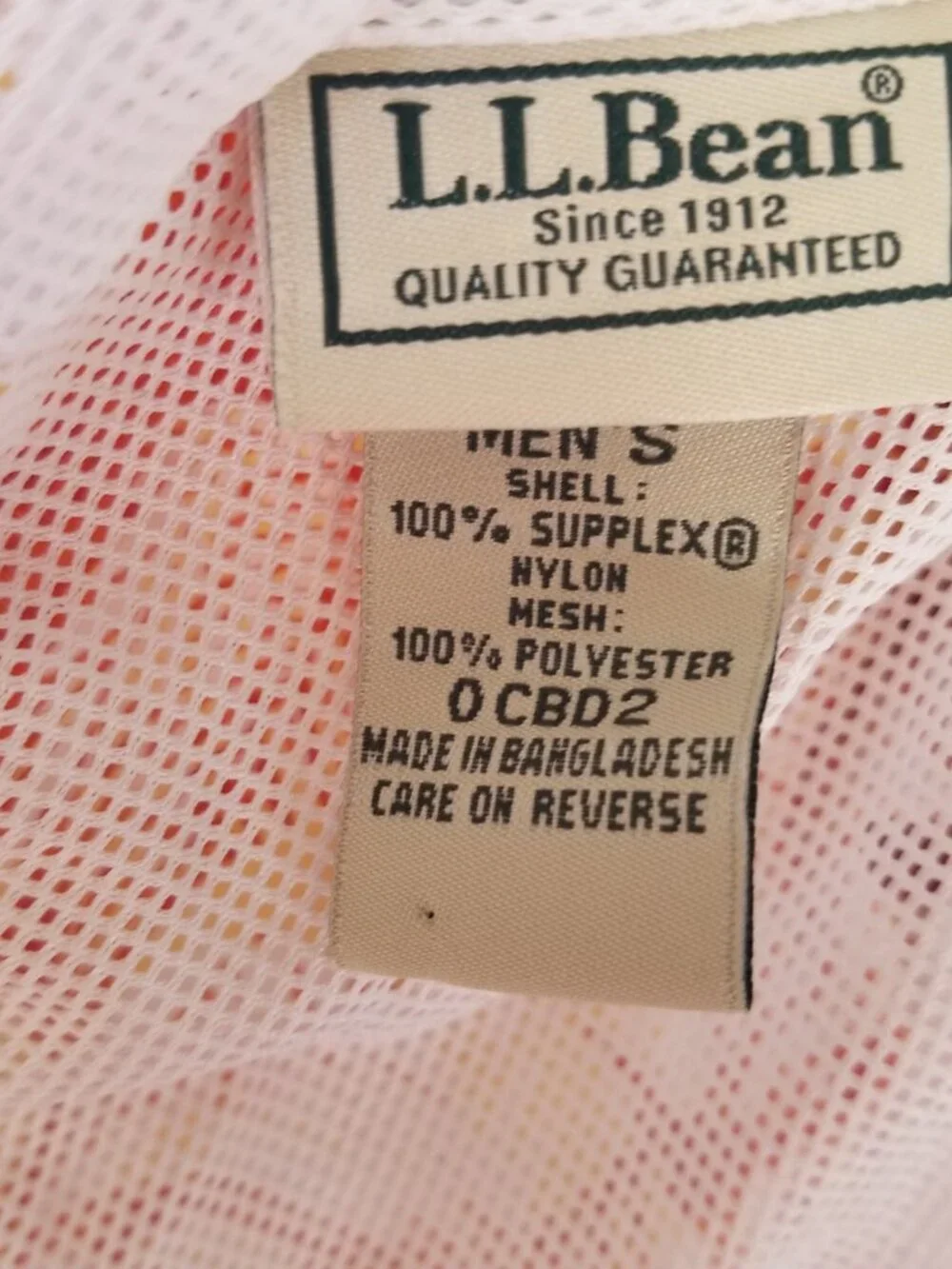 L.L. Bean Men's Swim Shorts Size Large Bathing Suit Trunks Tropical Print